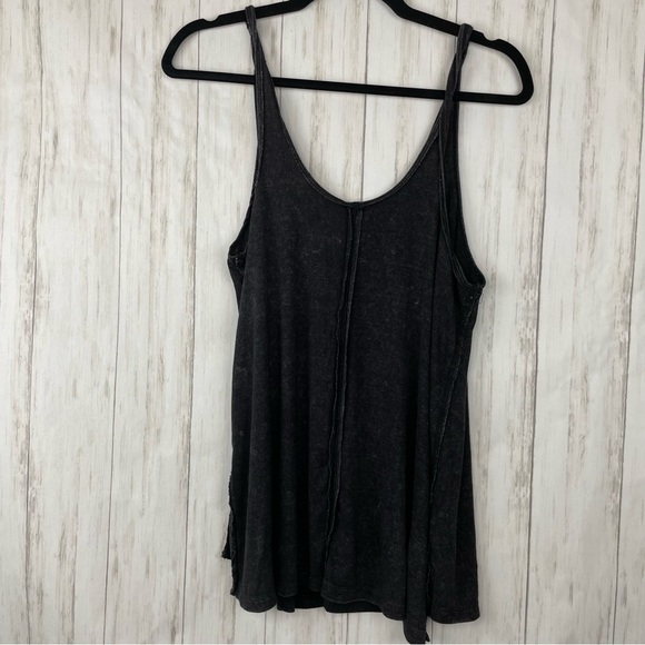 Free People We the Free gray thermal tank - Picture 5 of 5